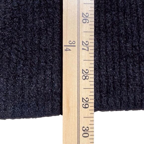 Barefoot Dreams CozyChic Lite Circle Cardigan Size Medium Black 423 - Picture 15 of 16